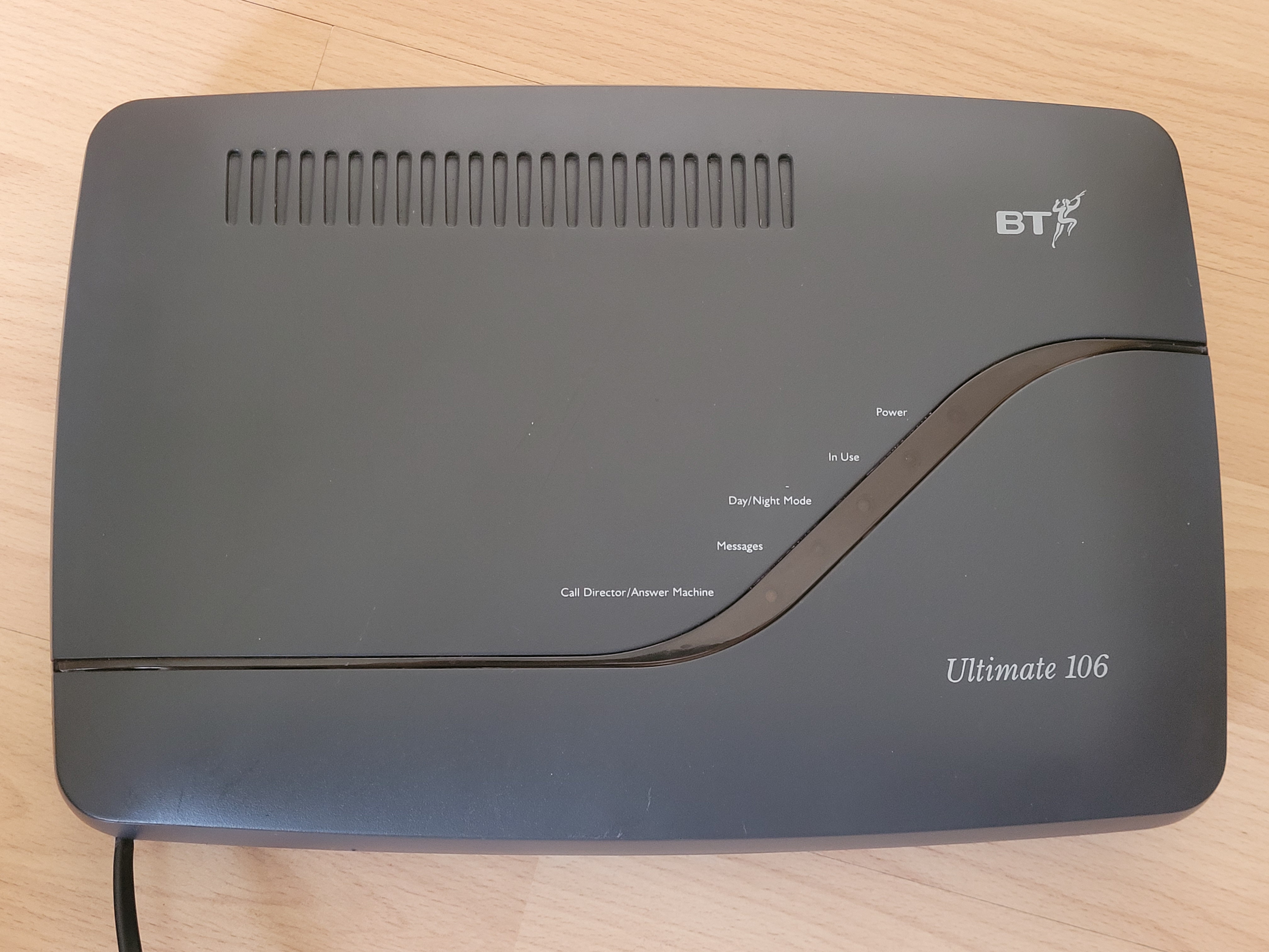 BT Ultimate 106 PABX — top view